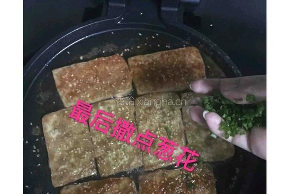 铁板豆腐的做法图解7