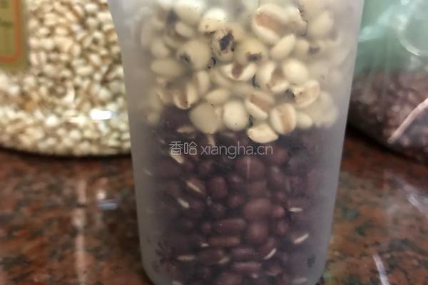 红豆薏米糊的做法图解1