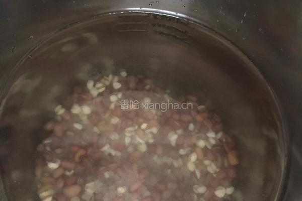 红豆薏米糊的做法图解3