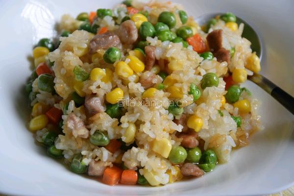 家常炒饭的做法图解9