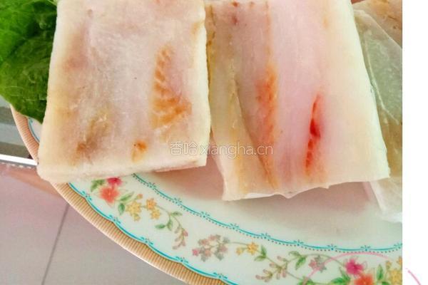 老屋私房菜香煎狭鳕鱼块的做法图解2