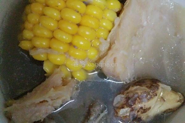 榴莲龙骨玉米清补汤的做法图解9