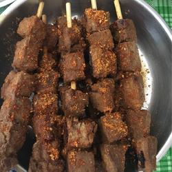 牛肉串（电饼档板）的做法[图]