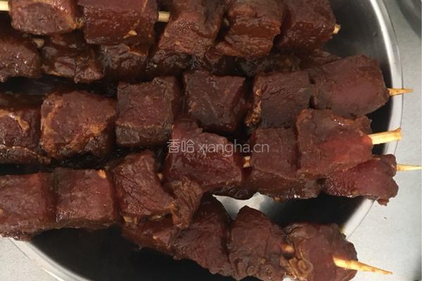 牛肉串（电饼档板）的做法图解4
