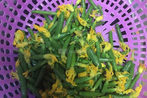 清炒黄瓜苗的做法图解2
