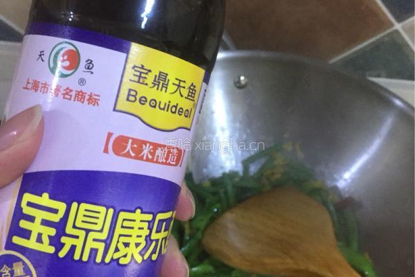 清炒黄瓜苗的做法图解5