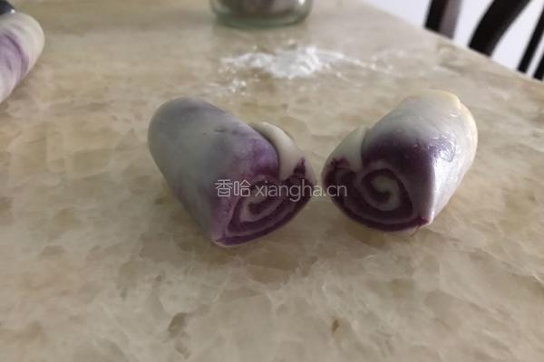 紫薯蛋黄酥的做法图解12