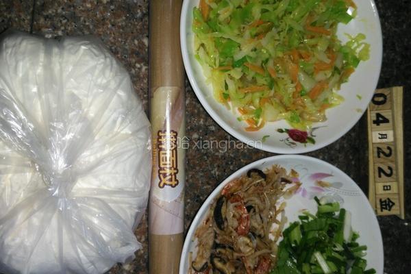 菜包子的做法图解3