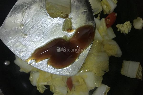 酸辣白菜的做法图解7