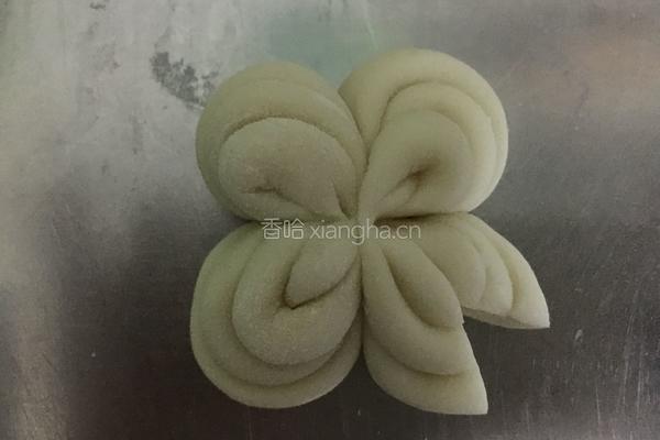 牛奶菊花馒头的做法图解15