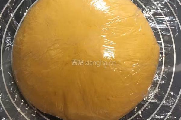 南瓜花卷的做法图解3