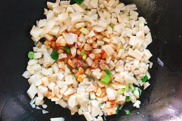 藕丁酱豆的做法图解6