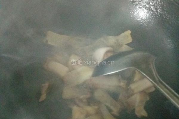 腊肉炒豇豆的做法图解4