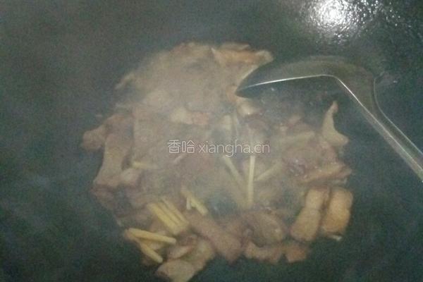 腊肉炒豇豆的做法图解5