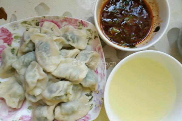 苦苦菜大肉饺的做法图解8
