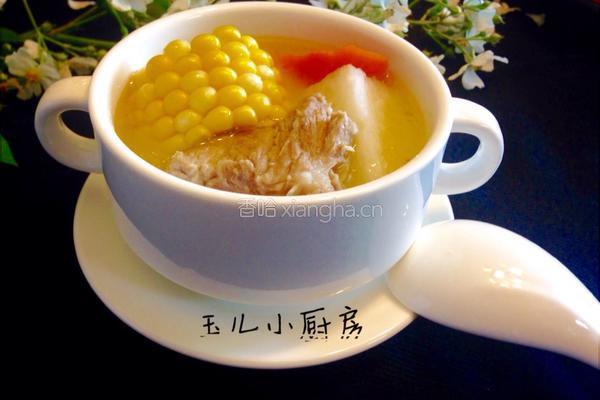山药玉米猪骨汤的做法图解12