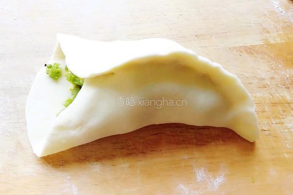 芹菜盒子的做法图解7