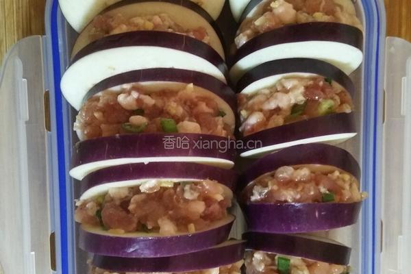 东北茄盒的做法图解4