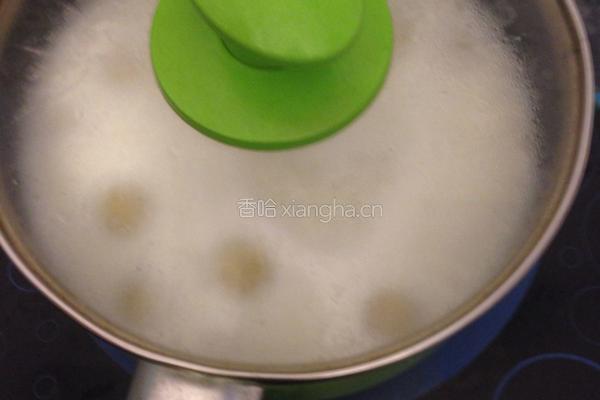双圆子西米露的做法图解4