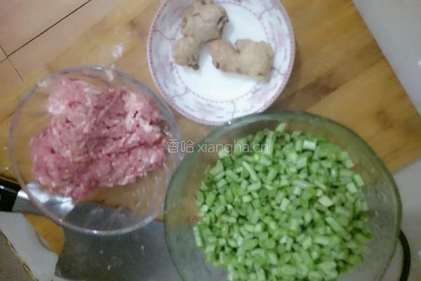 豆角肉末小包子的做法图解5
