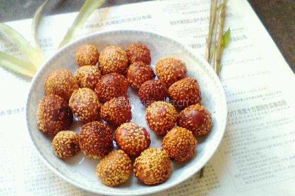紫薯小麻球的做法图解11