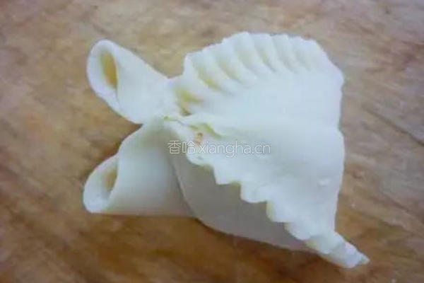 蝴蝶饺的做法图解6