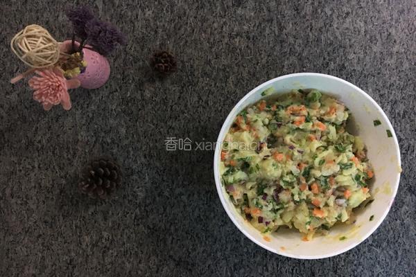 田园土豆饼的做法图解6