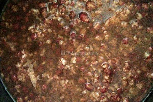 红豆粥的做法图解3