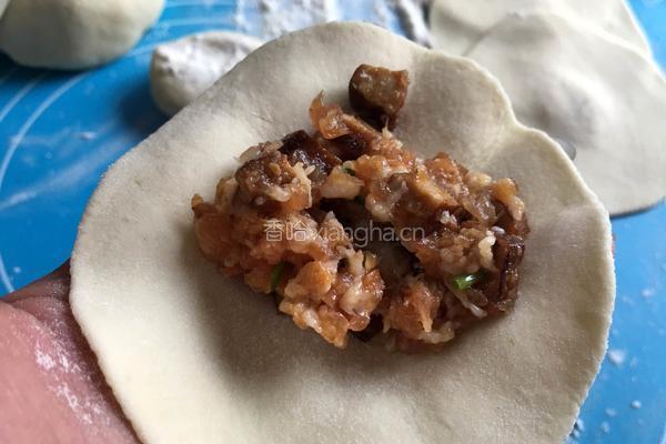 香干肉包的做法图解7