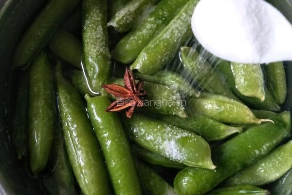 水煮豌豆的做法图解3