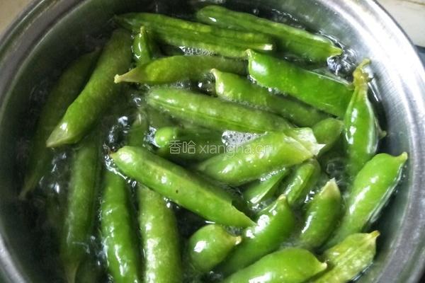 水煮豌豆的做法图解5
