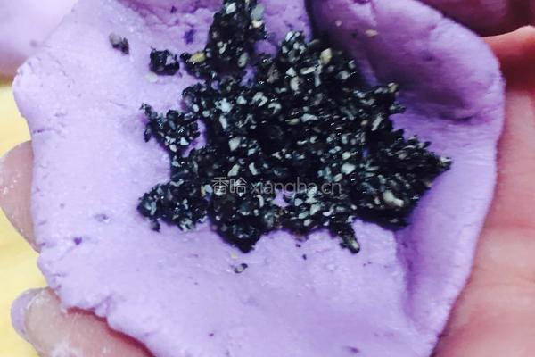 紫薯黑芝麻汤圆的做法图解11