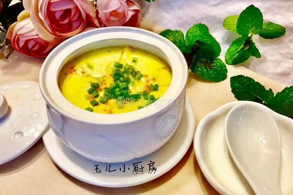 胡萝卜山药蒸蛋