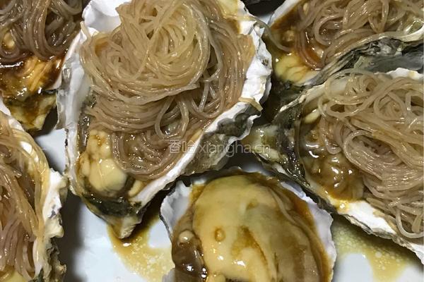 粉丝蒸生蚝的做法图解11