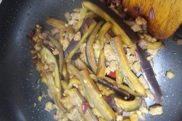 肉沫茄子的做法图解8