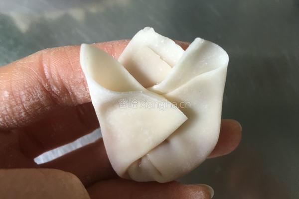 馄饨的包法的做法图解13