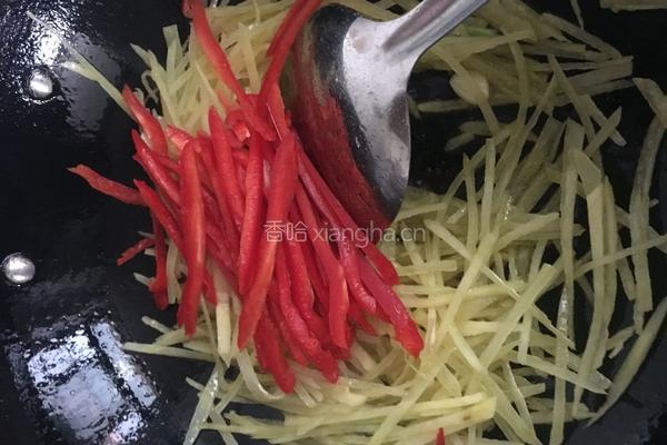 红椒土豆丝的做法图解10