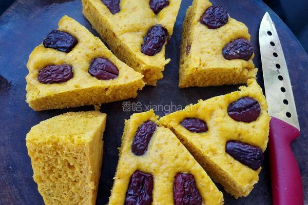 南瓜枣糕的做法图解13