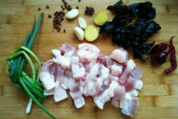大白菜烧肉的做法图解2