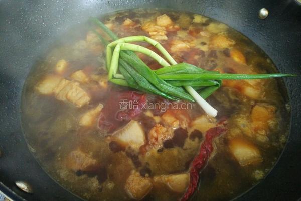 大白菜烧肉的做法图解8