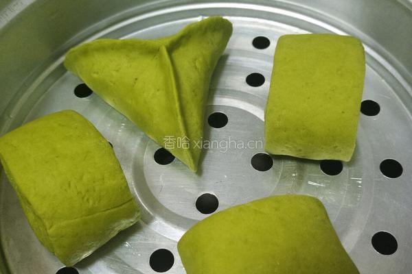 抹茶小馒头的做法图解9