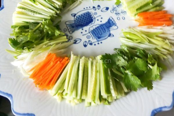 炒肉拉皮的做法图解16