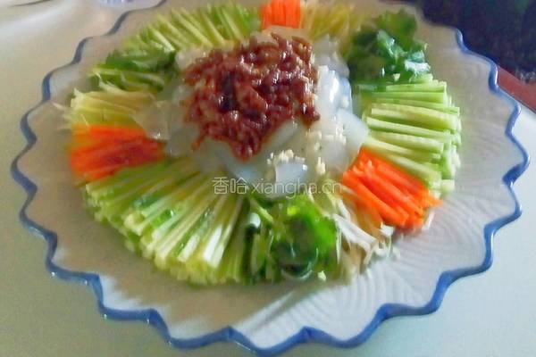 炒肉拉皮的做法图解23