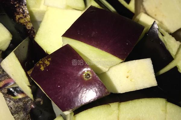 海米烧茄子的做法图解2