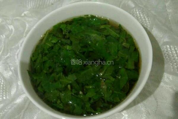 香椿汤的做法图解3