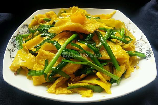 韭菜炒鸡蛋的做法图解10