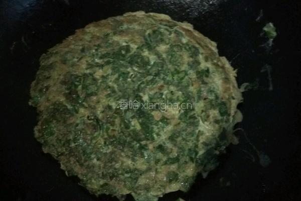 香椿鸡蛋饼的做法图解4