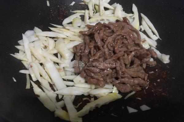 春笋炒牛肉的做法图解13