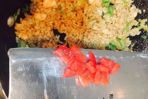 海虾炒饭的做法图解12