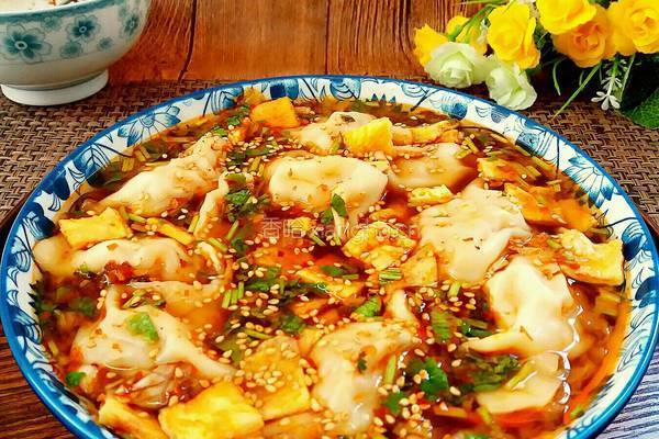 酸汤水饺的做法图解17